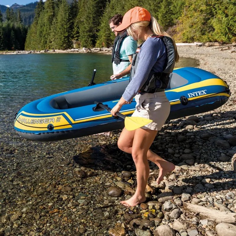 Canotto Challenger Intex Cm 236X114X41