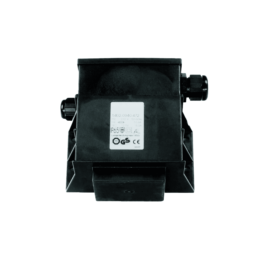Trasformatore Ip65 12V Ac 100Va – SICUREZZA PER L'ILLUMINAZIONE PISCINA