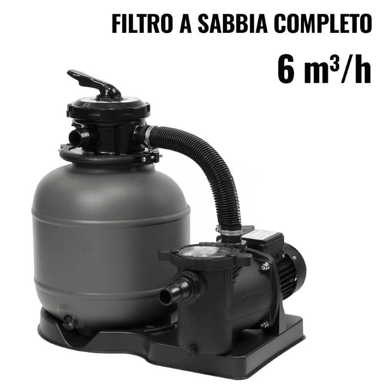Filtro A Sabbia Monoblocco Alba Summer Top 30