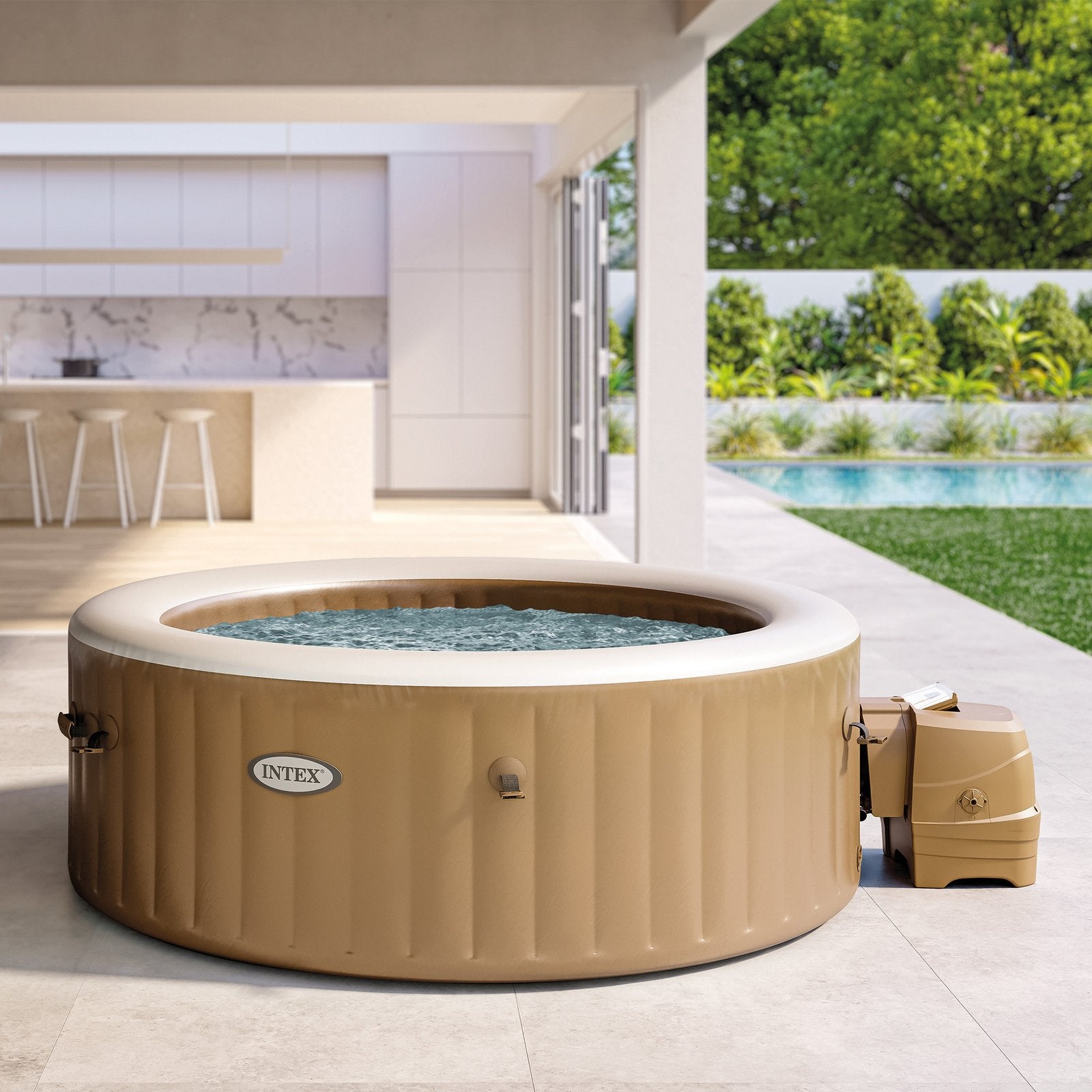 Spa Idromassaggio Bubble Massage – 4 POSTI | 196CM X 196CM X 71CM