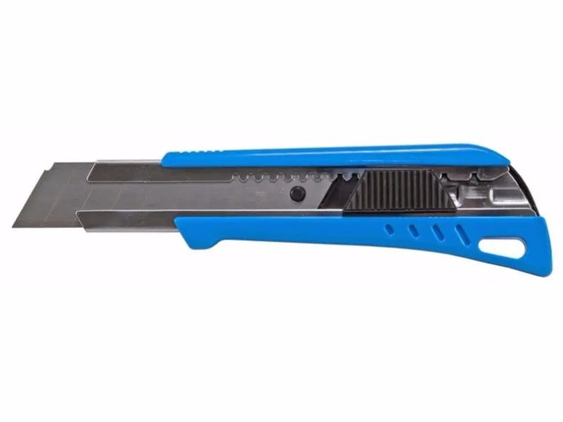 Cutter Unifix 18Mm – CON IMPUGNATURA IN ABS E 2 LAME DI RICAMBIO