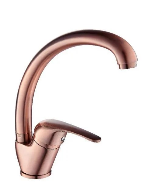 Miscelatore Lavello Canna Alta Sei Rame Con Aeratore Eco Flow