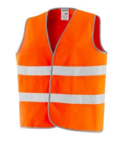 Gilet Ad Alta Visibilità New Way – 100% POLIESTERE, ARANCIO