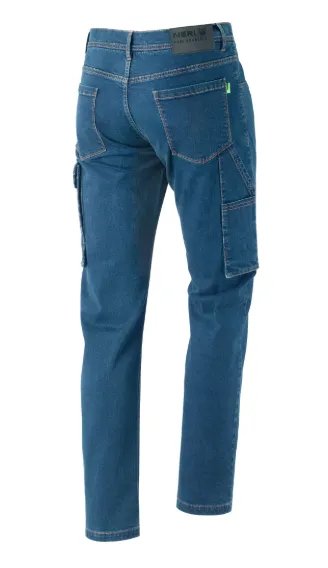 Jeans Cargo Multitasche Creek – 98,5% COTONE, 1,5% ELASTAN, COMODO E RESISTENTE