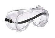 Occhiale A Mascherina In Plastica Con Valvole Di Aerazione