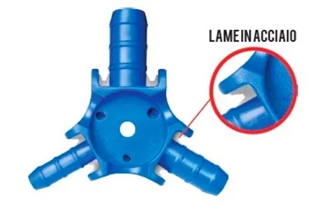 Calibratore Svasatore Con Lame Per Tubo Multistrato D.16 - 20