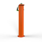 Fontana Esterna In Alluminio Arancione Arkema