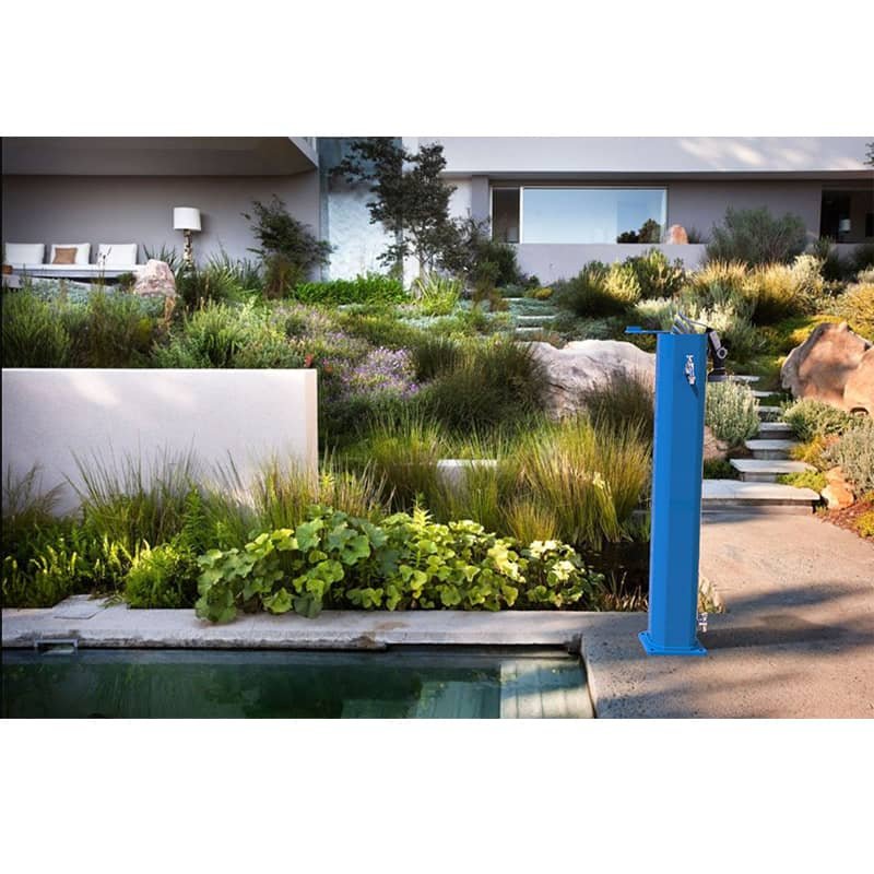 Fontana Esterna In Alluminio Arancione Arkema