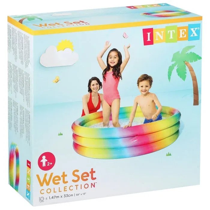 Piscina Arcobaleno 147X33 Cm Intex