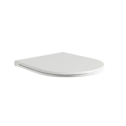 Copri WC slim Cover Rimless – soft-close – sgancio rapido – bianco lucido