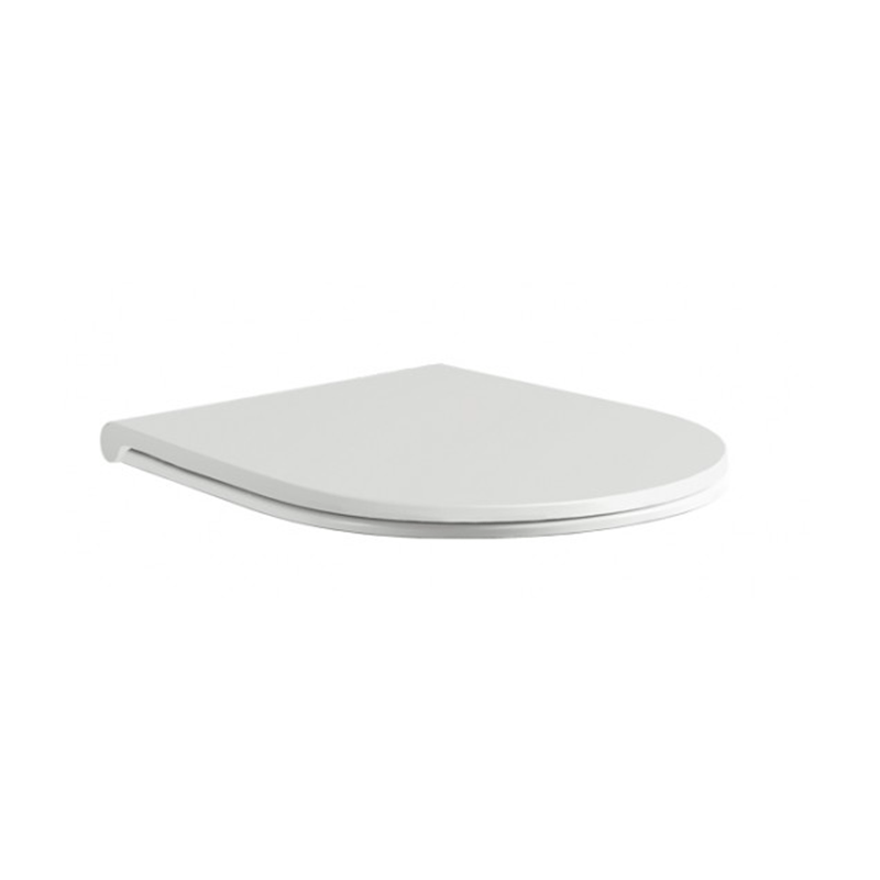 Copri WC slim Cover Rimless – soft-close – sgancio rapido – bianco lucido