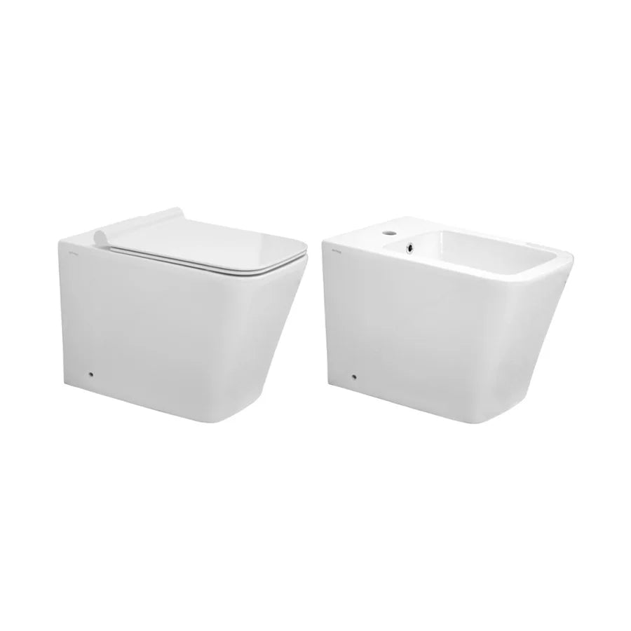 WC FUJI filo parete Althea con sedile slim soft close