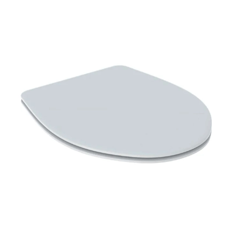 Sedile per vaso WC Geberit Colibrì – Duroplast bianco lucido – fissaggio dal basso