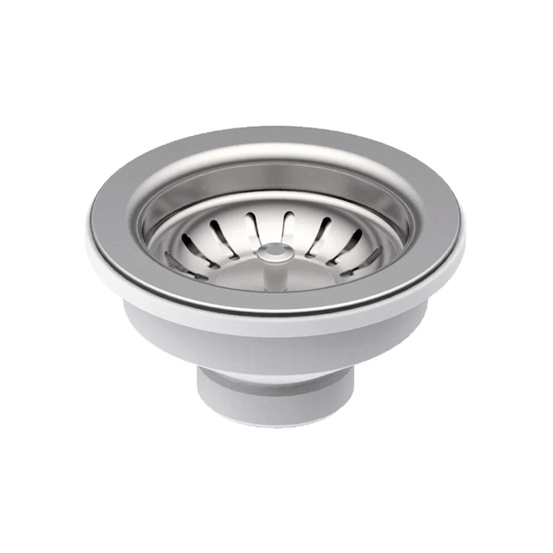 Piletta Valsir per lavello 3"1/2 con cestello senza troppopieno