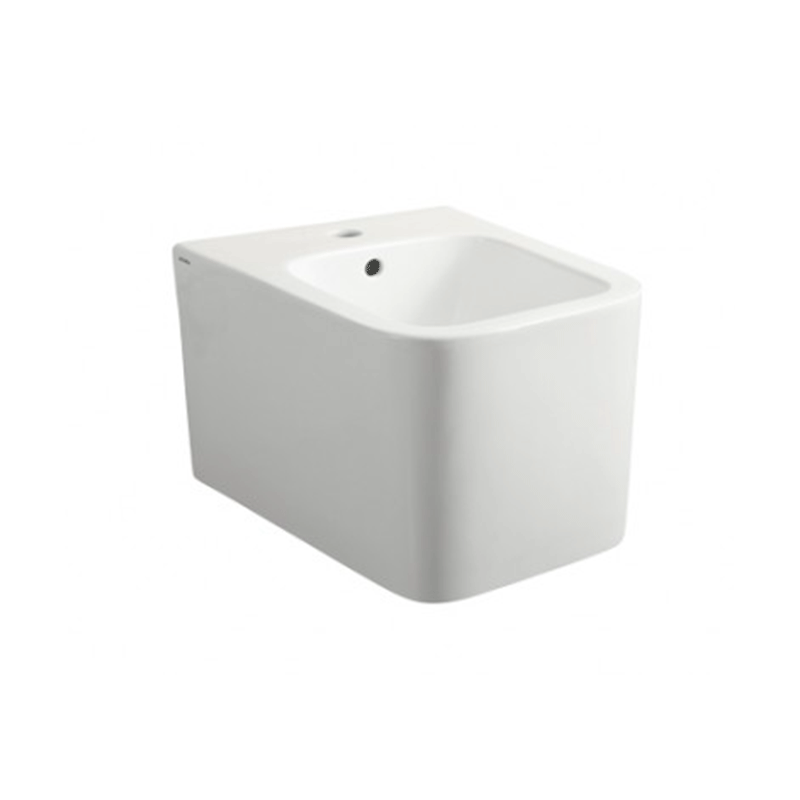 Bidet sospeso Tak Rimless – bianco lucido – 52x36x32 cm – TA004