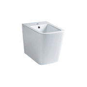 Bidet a terra filomuro Fuji Rimless – bianco lucido – 56x36x40,5 cm – FU003