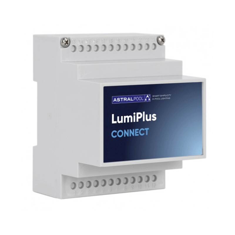 Controller WiFi AstralPool LumiPlus Connect – gestione luci LED RGB piscina da app e Alexa