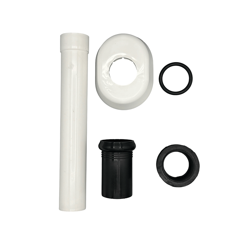 Canotto di scarico DN 40 lungo 250 mm per cassette WC incasso BAMPI Andromeda, Crux e BSILENT