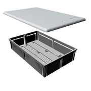 Cassetta d’ispezione in plastica universale per collettori – Modello 400 e 500 – 100% riciclabile