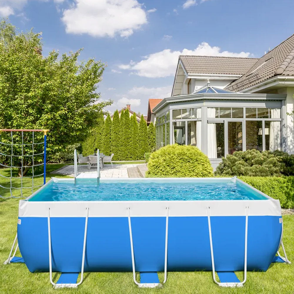 Piscina Laghetto Classic Rettangolare – Fuori Terra con Filtrazione BOA o Sabbia