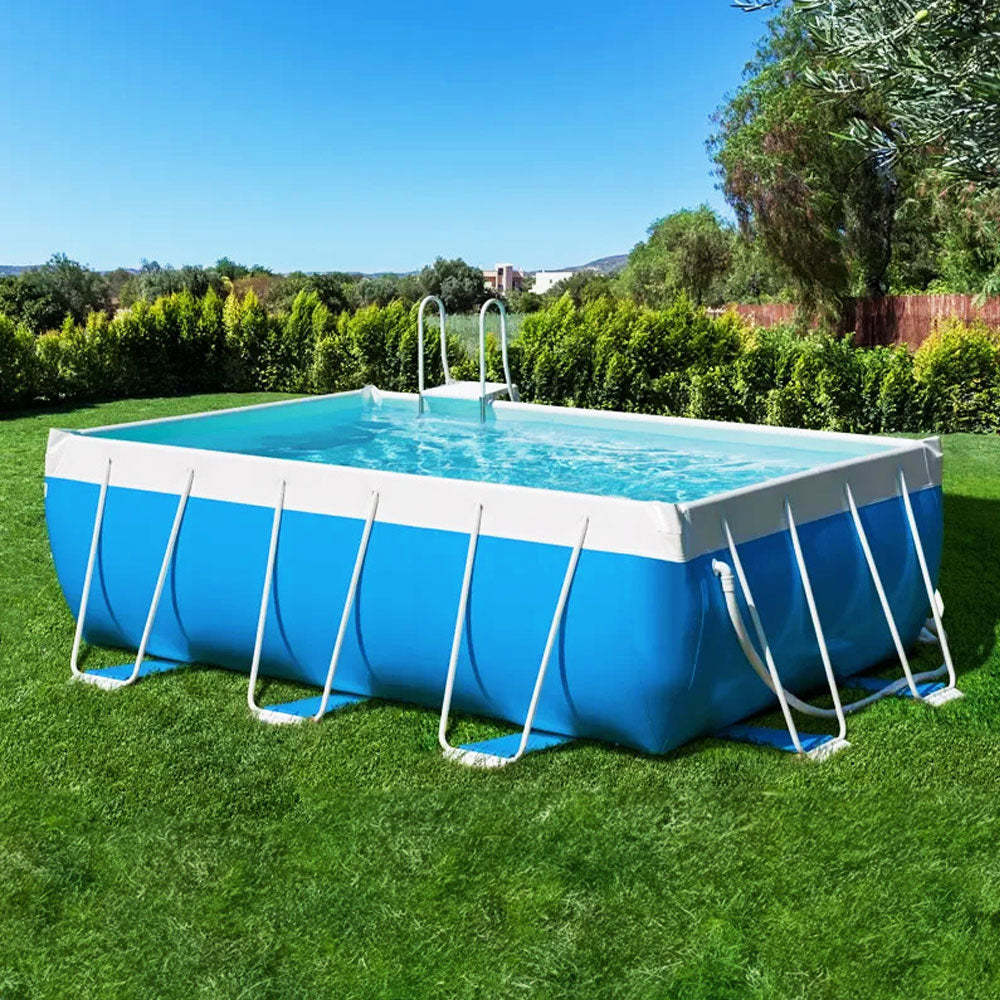 Piscina Laghetto Classic Rettangolare – Fuori Terra con Filtrazione BOA o Sabbia