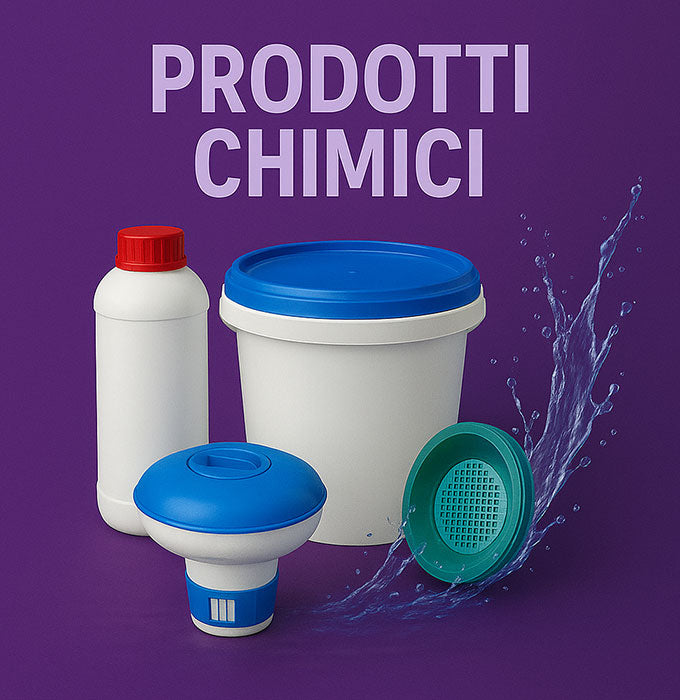 Prodotti chimici per il trattamento dell’acqua in piscina: cloro, dosatori e soluzioni - Acquista su BRAYGROUP