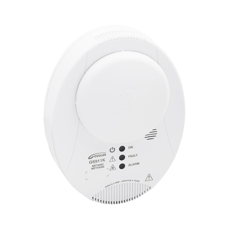 Rilevatore fughe gas uso civile per Metano o GPL – Modello GS911K