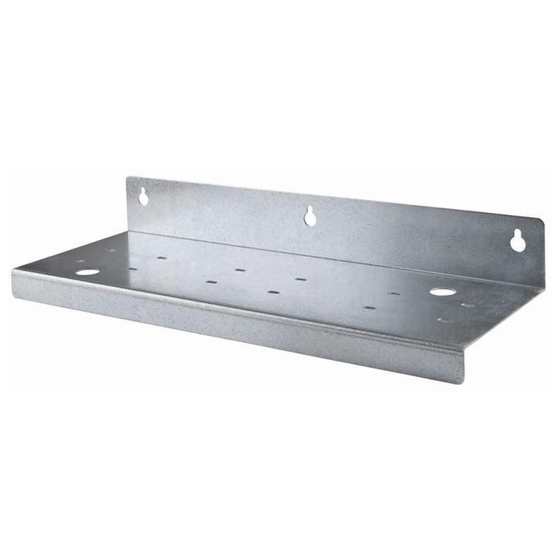 Staffa murale a T in acciaio per contenitori triplex Atlas – supporto triplo per filtri