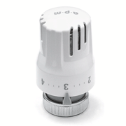 Testa termostatica compatta 1TS per valvole radiatori – regolazione manuale della temperatura