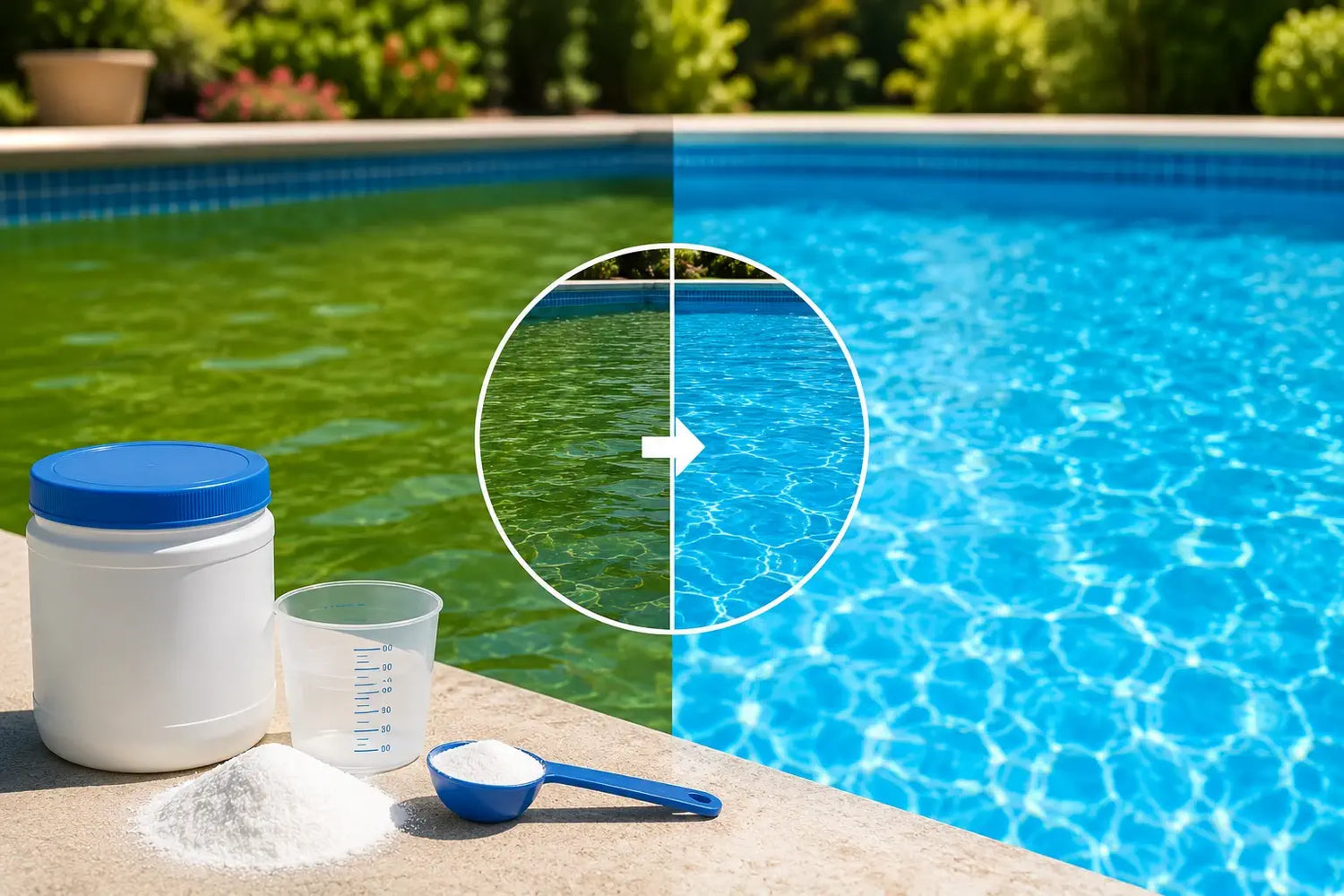 Flocculante piscina: quando usarlo e come far tornare l'acqua limpida