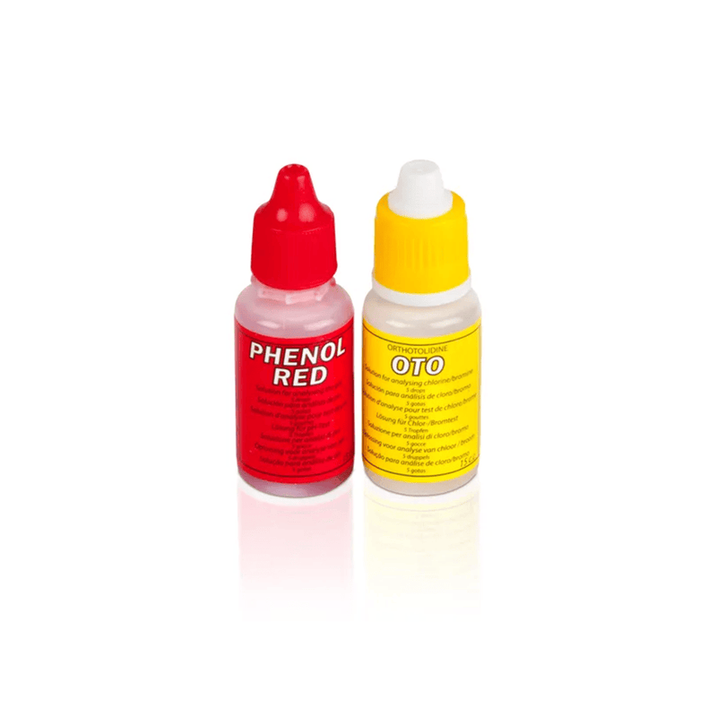 Kit test ricambio OTO/Phenol per analisi cloro e pH piscina