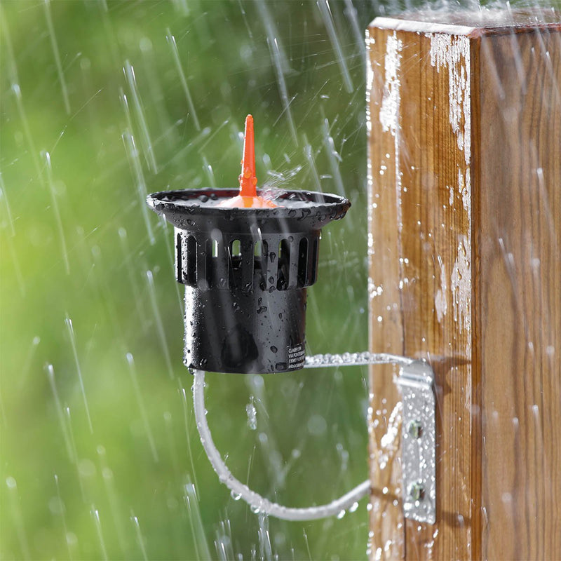 Sensore di Pioggia Claber Rain Sensor – Stop Automatico Irrigazione, Facile da Installare
