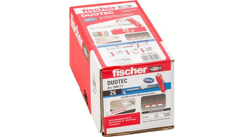 Fissaggio Ad Ancora Fischer Duotec 10 S Con Vite Testa Svasata Piana