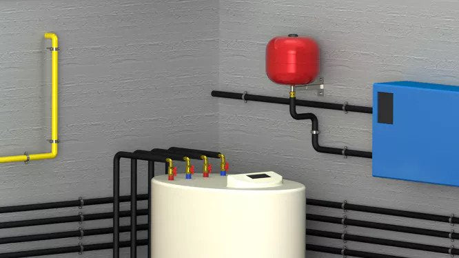 Staffa Telescopica Per Vasi D'Espansione - 1" E 3/4"