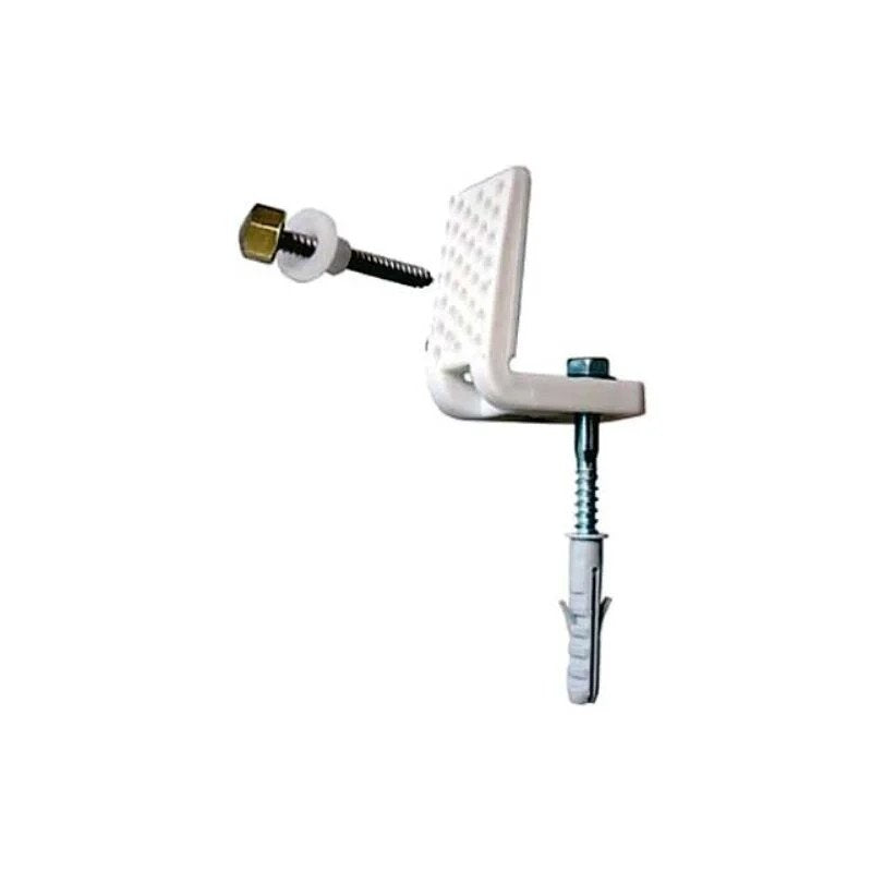 Kit Fissaggi Vaso/Bidet Laterale Bronzato - FORO LATERALE