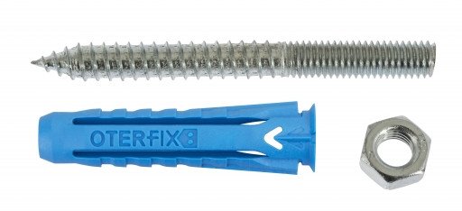 Collare Rivestito In Gomma Con Perno E Tasselli - VARIE DIMENSIONI