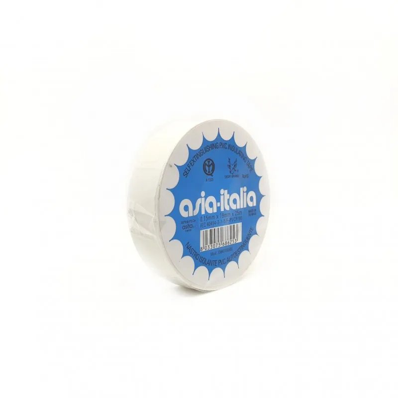 Nastro Isolante Pvc 19X25Mm Asia Italia – BIANCO/NERO