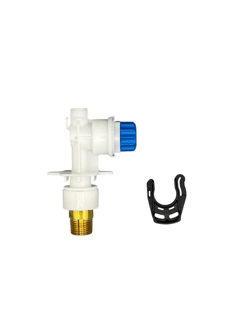 Rubinetto D’Arresto Con Raccordo In Ottone – PER CASSETTA TROPEA VALSIR