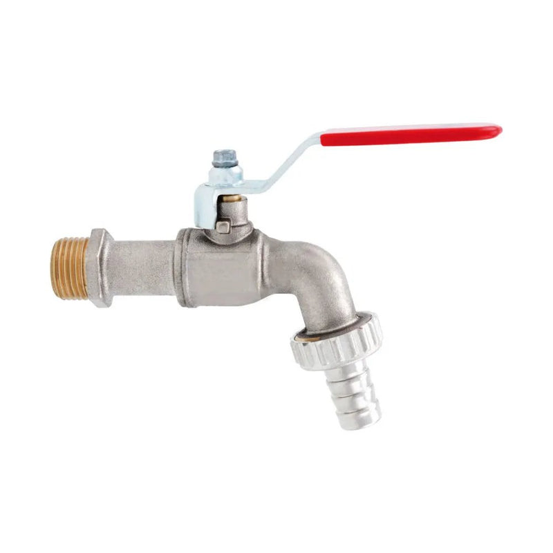 Rubinetto A Sfera Con Leva E Portagomma