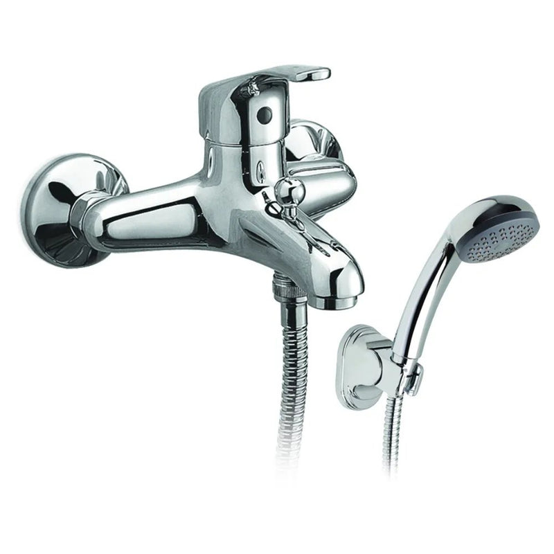 Miscelatore Monocomando Esterno Vasca Con Deviatore Automatico E Kit Doccia