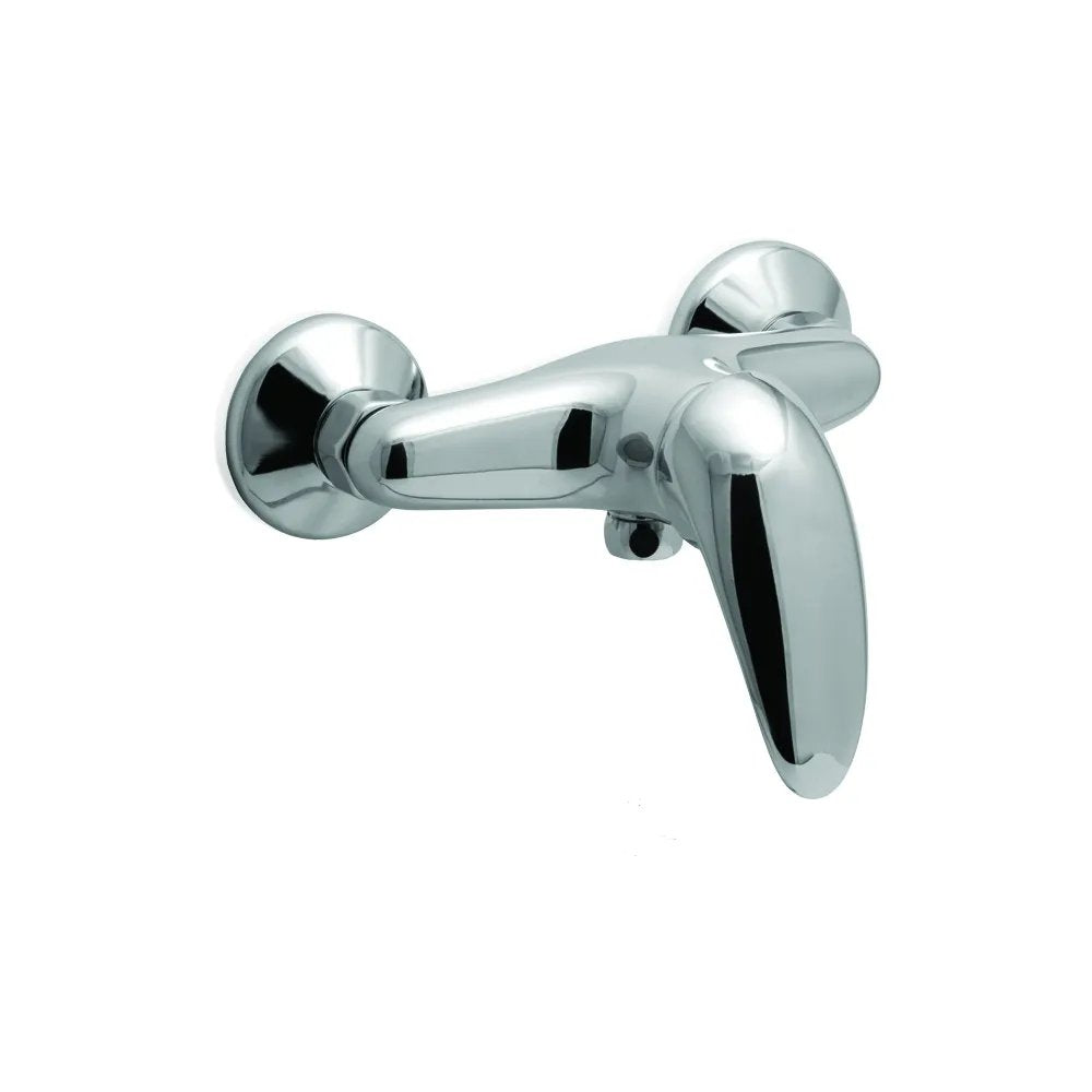 Miscelatore Monocomando Esterno Doccia Con Attacco Inferiore 1/2" Eva