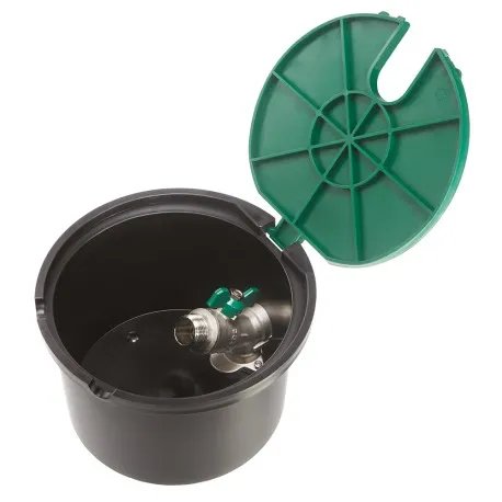 Pozzetto Con Valvola - RUBINETTO INTEGRATO PER TUBI FLESSIBILI