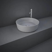 Lavabo Da Appoggio Rotondo Rak Feeling Matt Grey