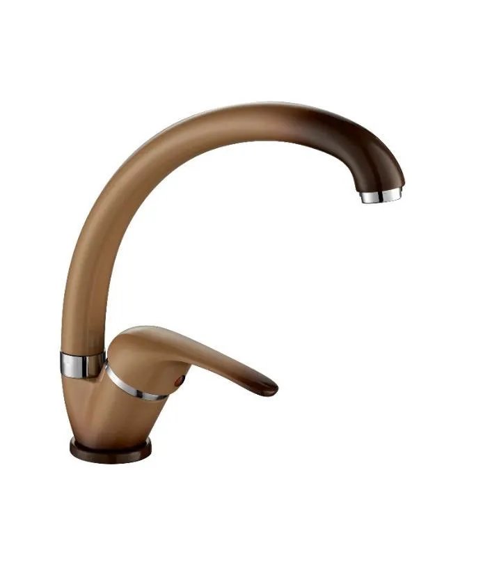 Miscelatore Lavello Canna Alta Sei Candy Con Aeratore Eco Flow