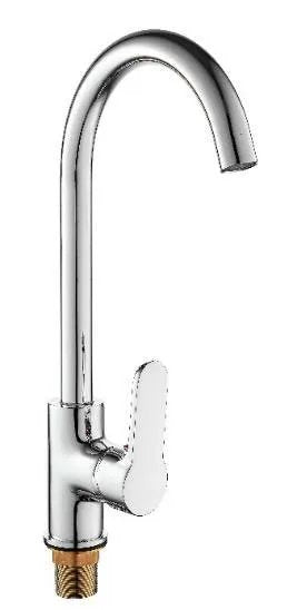 Miscelatore Cucina Tondo Con Canna Alta E Aeratore Eco Flow