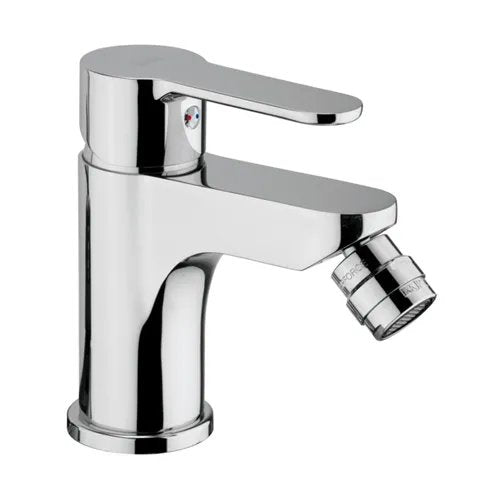 Miscelatore Bidet Blu Cromato Con Piletta Di Scarico 1"1/4 - PAFFONI