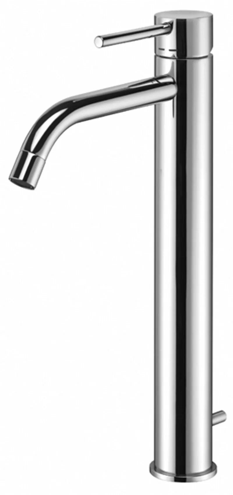 Miscelatore Lavabo Prolungato Light Cromato Con Scarico Clic - CLAC 1"1/4