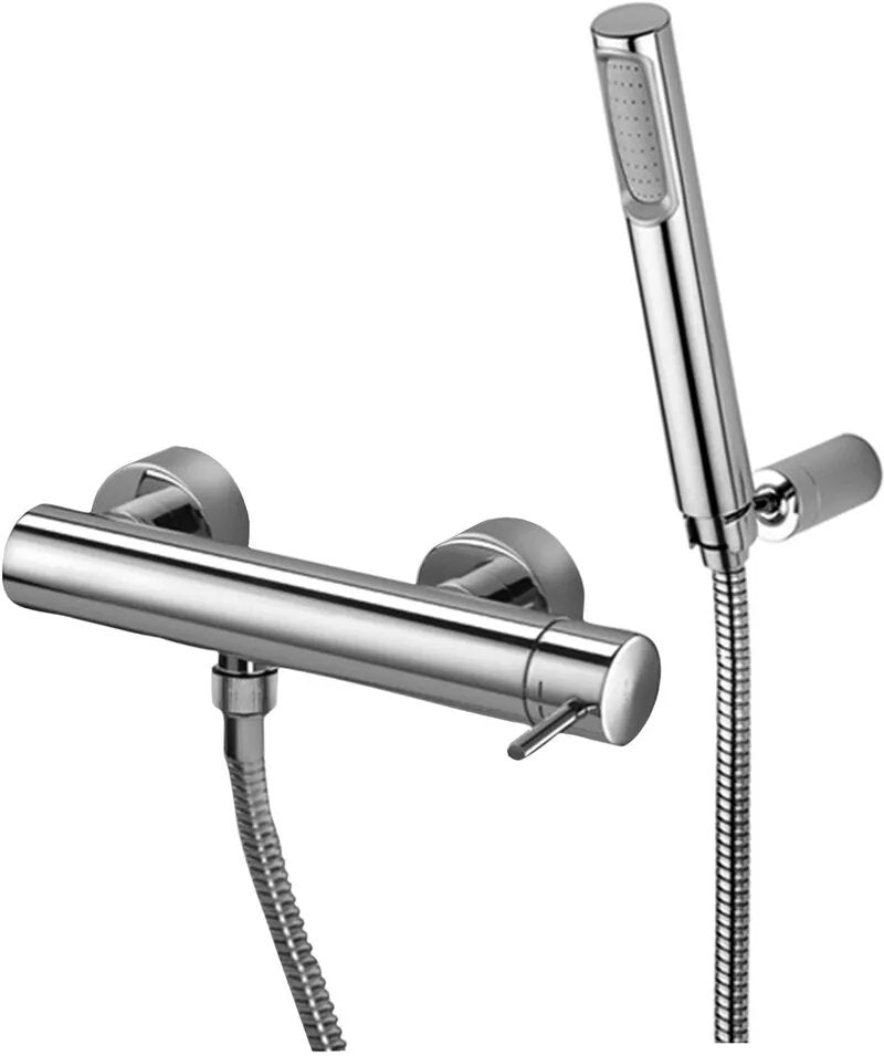 Miscelatore Doccia Duplex Esterno Light Cromato Con Doccia E Flessibile - PAFFONI