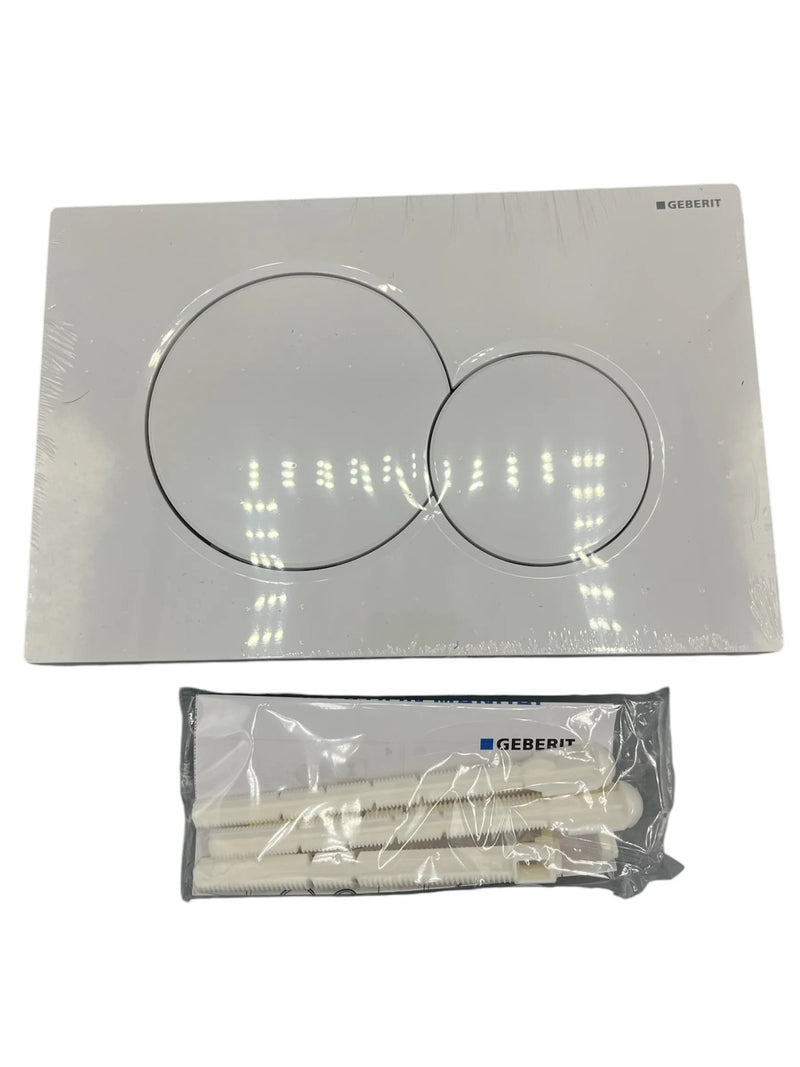 Placca Bianca Mod. Sigma01 Per Cassetta Incasso - GEBERIT