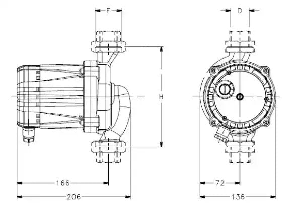 Lowara Pompa Per Acqua Calda Sanitaria Tlcn 20 - 6M